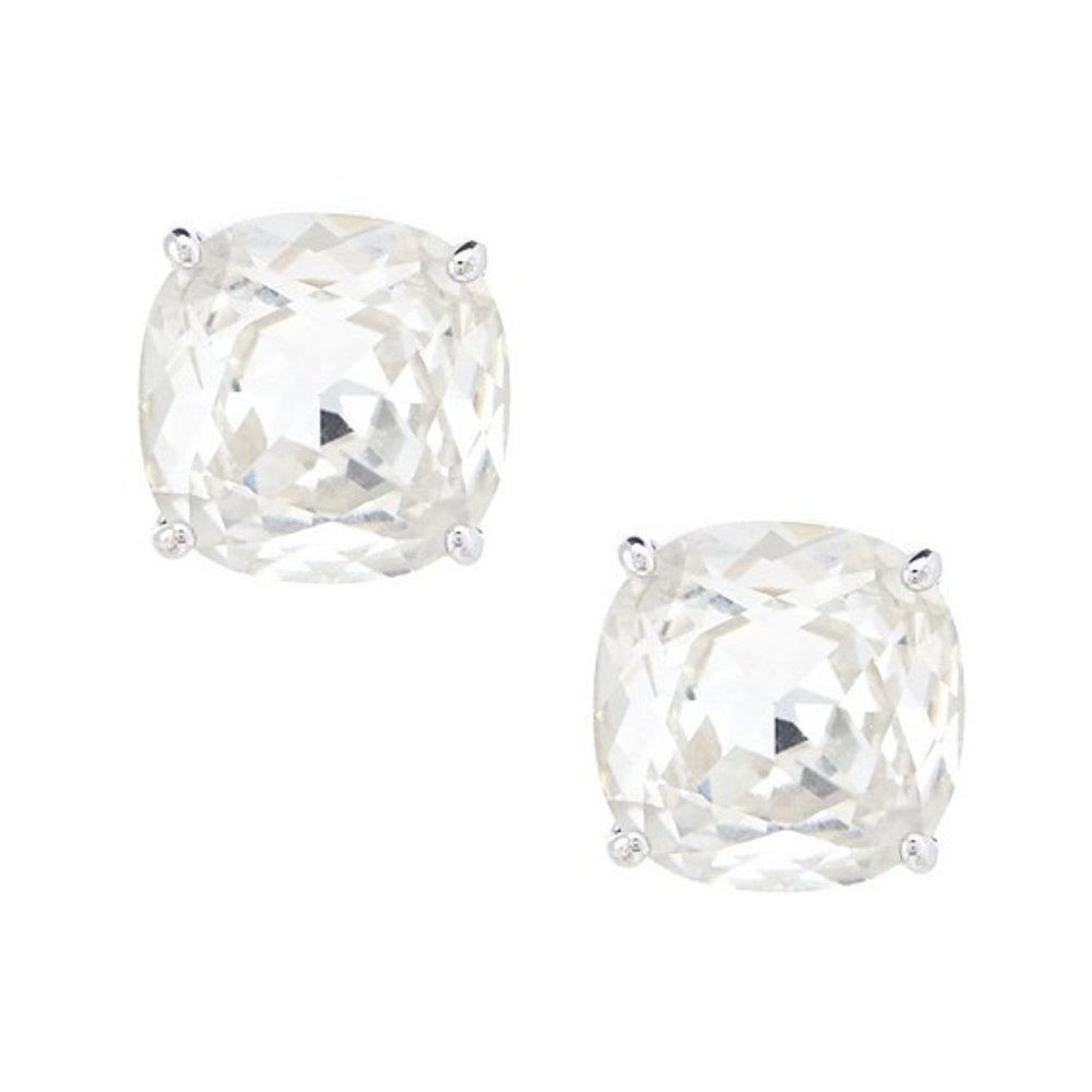 Kate Spade Diamond Earrings- NWOT, bag included